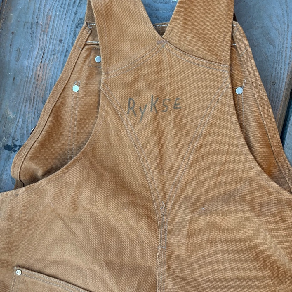Vintage Carhartt unlined duck bib overalls R01 | size 36x30 - Picture 5 of 7